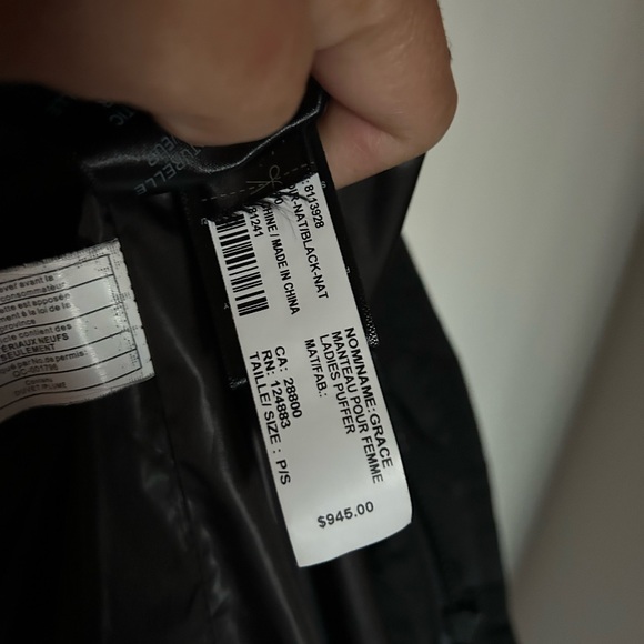 Rudsak coat leather and real fur xsmall - Picture 3 of 8